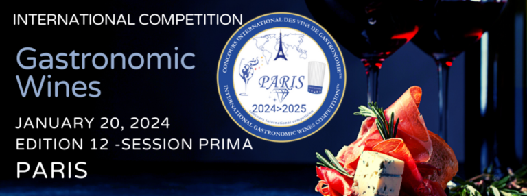2024 - International Gastronomic Wines Compétitions - PARIS