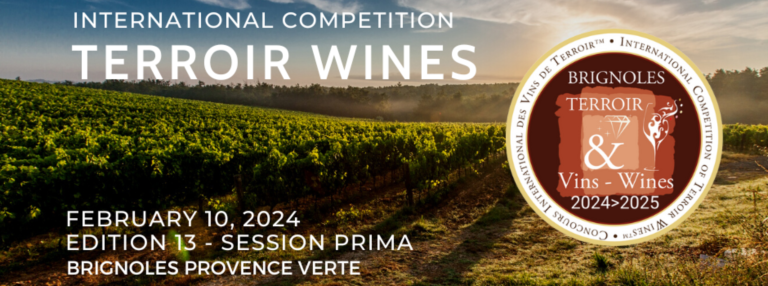 2024- International Competition of Terroir Wines - Brignoles Provence Verte