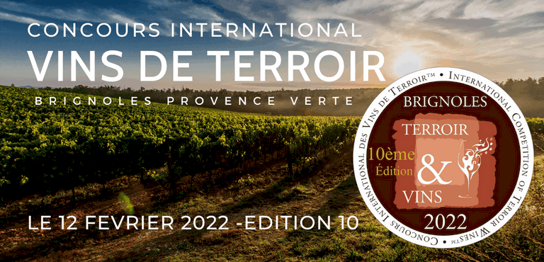 2022 Concours International des Vins de Terroir Brignoles Provence Verte 