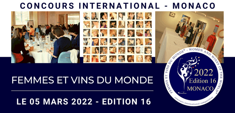 2022 Femmes et Vins du Monde Concours International Monaco